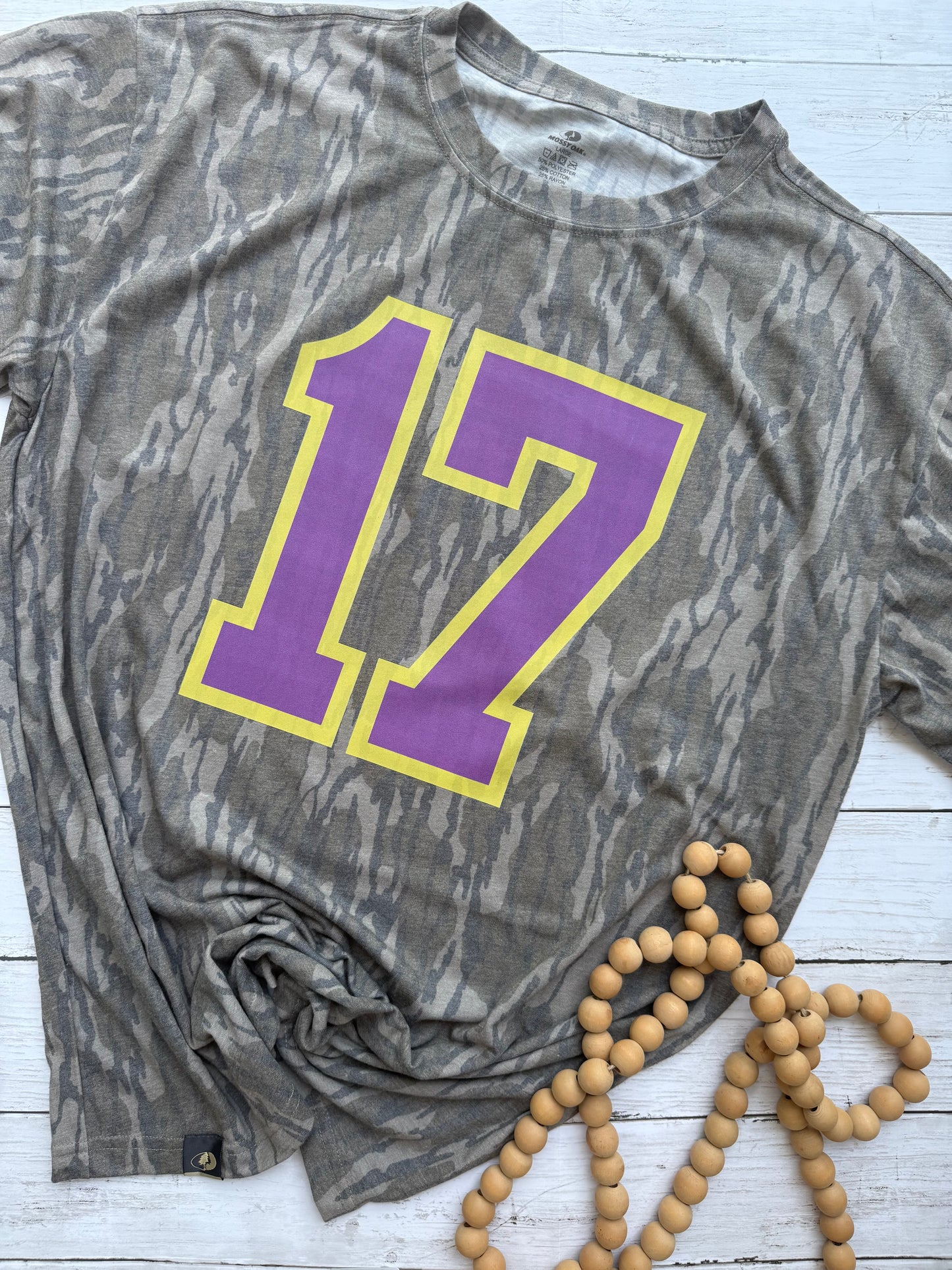 Camo Player Number