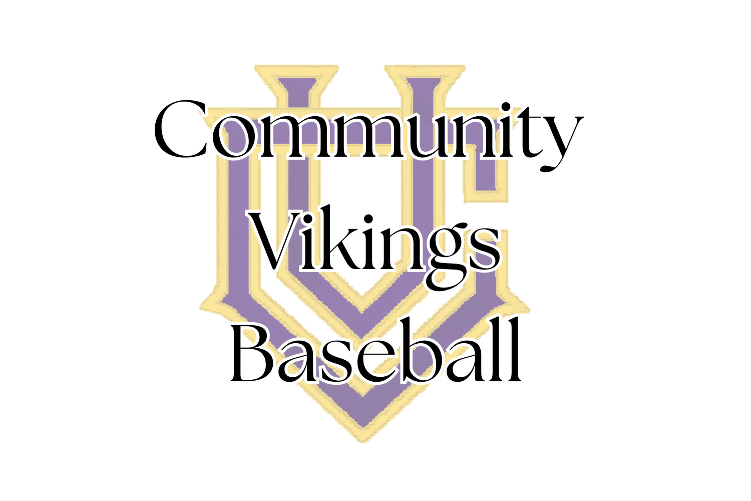 Community Vikings Baseball