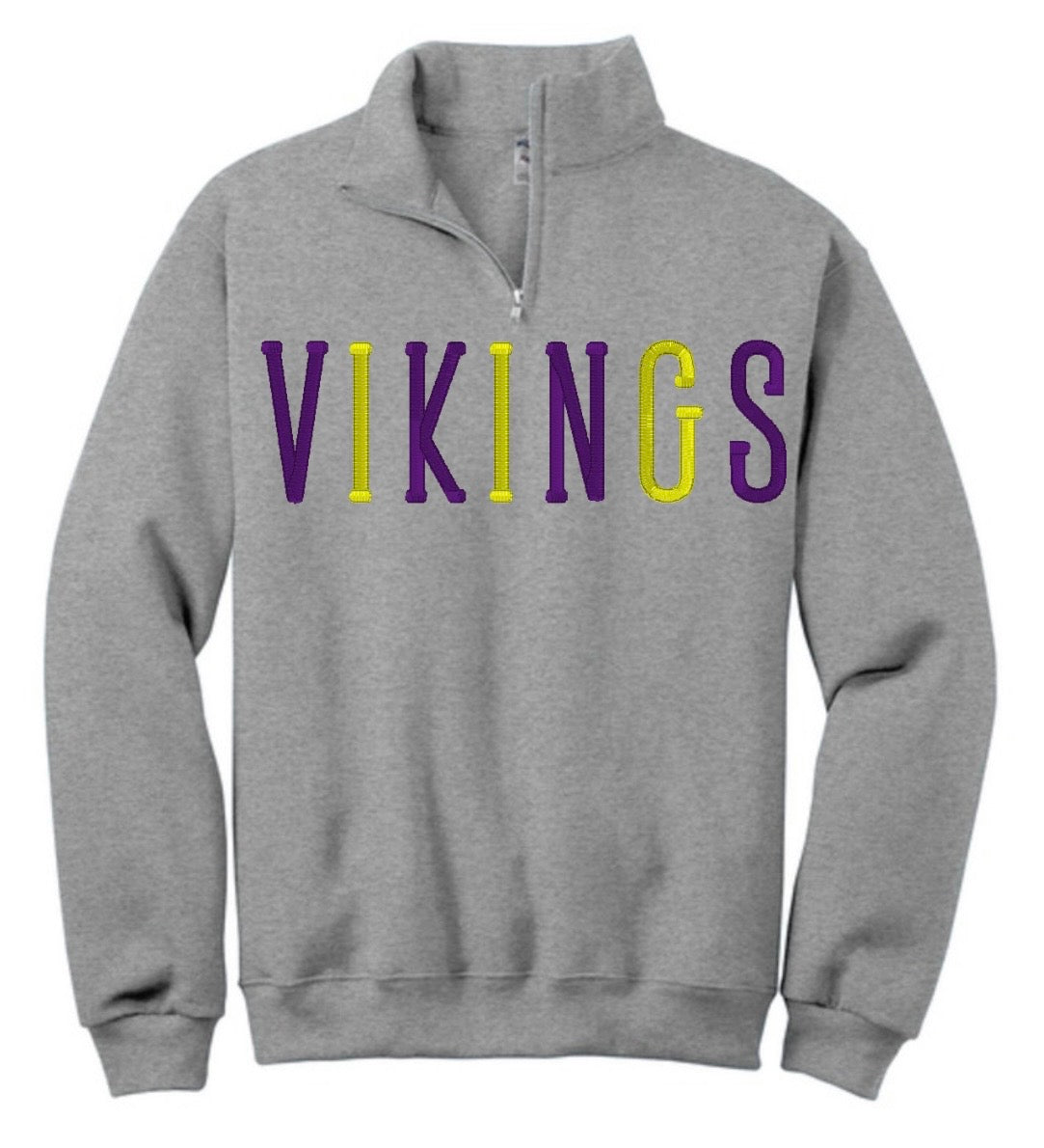 Vikings Quarter Zip